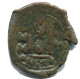 FLAVIUS JUSTINUS II NICOMEDIA FOLLIS Ancient BYZANTINE Coin 13g/33mm #AB301.9.U.A - Byzantines