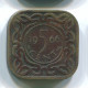 5 CENTS 1966 SURINAME Netherlands Nickel-Brass Colonial Coin #S12820.U.A - Surinam 1975 - ...