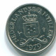 10 CENTS 1979 NIEDERLÄNDISCHE ANTILLEN Nickel Koloniale Münze #S13614.D.A - Netherlands Antilles