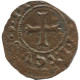 CRUSADER CROSS Authentic Original MEDIEVAL EUROPEAN Coin 0.7g/14mm #AC199.8.D.A - Sonstige – Europa