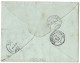 (C05) - 1P. LETTER SHEET STATIONNERY ALEXANDRIE => PORTUGAL 1893 + FRENCH MARITIM MARK LIGNE N PAQ FR N°10 - 1866-1914 Khédivat D'Égypte