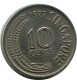 10 CENTS 1977 SINGAPUR SINGAPORE Moneda #AR888.E.A - Singapour