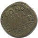 VATICAN 1 Quattrino BONONIA DOSET 1741-1758 	Papal States #AC041.8.D.A - Vatican