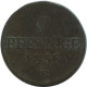 SAXONY 2 PFENNIG 1856 F Dresden Mint German States #DE10649.16.U.A - Andere & Zonder Classificatie