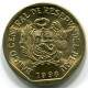 5 CENTIMOS 1998 PERU UNC Coin #W10932.U.A - Pérou