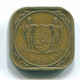 5 CENTS 1972 SURINAME Netherlands Nickel-Brass Colonial Coin #S12990.U.A - Surinam 1975 - ...