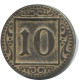 10 PFENNIG 1918 STADT MUNSTER GERMANY Coin #AD586.9.U.A - 10 Pfennig