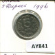 5 RUPEES 1996 INDIA Coin #AY841.U.A - Indien