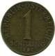 1 SCHILLING 1960 AUSTRIA Moneda #AZ566.E.A - Oesterreich