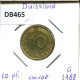 10 PFENNIG 1988 G WEST & UNIFIED GERMANY Coin #DB465.U.A - 10 Pfennig
