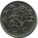 10 DOLLARS 1993 NAMIBIA Moneda #AP912.E.A - Namibie