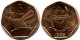 5 THEBE 1998 BOTSWANA Coin UNC Toko Bird Wildlife #M10016.U.A - Botswana