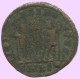 LATE ROMAN IMPERIO Follis Antiguo Auténtico Roman Moneda 1.6g/18mm #ANT2035.7.E.A - Der Spätrömanischen Reich (363 / 476)