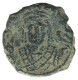 FLAVIUS MAURICIUS 1/2 FOLLIS Antike BYZANTINISCHE Münze  5.8g/23mm #AA536.19.D.A - Byzantinische Münzen