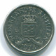 10 CENTS 1974 NETHERLANDS ANTILLES Nickel Colonial Coin #S13524.U.A - Antilles Néerlandaises