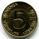 5 TOLAR 2000 SLOVENIA UNC Coin HEAD CAPRICORN #W11093.U.A - Slovénie