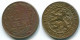 2 1/2 CENT 1965 CURACAO NIEDERLANDE Bronze Koloniale Münze #S10211.D.A - Curaçao