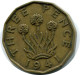 THREEPENCE 1941 UK GBAN BRETAÑA GREAT BRITAIN PLATA Moneda #BB041.E.A - F. 3 Pence