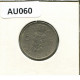 5 FRANCS 1967 DUTCH Text BÉLGICA BELGIUM Moneda #AU060.E.A - 5 Frank
