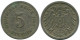 5 PFENNIG 1900 A GERMANY Coin #DB221.U.A - 5 Pfennig