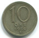 10 ORE 1950 SWEDEN SILVER Coin #WW1091.U.A - Suède