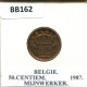 50 CENTIMES 1987 DUTCH Text BELGIQUE BELGIUM Pièce #BB162.F.A - 50 Cents