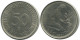 50 PFENNIG 1971 C WEST & UNIFIED GERMANY Coin #AG328.3.U.A - 50 Pfennig