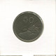 50 CENTS 1980 ZIMBABWE Moneda #AR504.E.A - Simbabwe