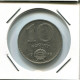 10 FORINT 1972 HUNGARY Coin #AR582.U.A - Hongrie