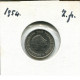 25 CENTS 1954 NEERLANDÉS NETHERLANDS Moneda #AU558.E.A - 1948-1980: Juliana