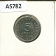 5 DRACHMES 1980 GREECE Coin #AS782.U.A - Grecia