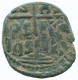 JESUS CHRIST ANONYMOUS CROSS Antiguo BYZANTINE Moneda 8.7g/31mm #AA607.21.E.A - Bizantinas