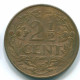 2 1/2 CENT 1965 CURACAO NEERLANDÉS NETHERLANDS Bronze Colonial Moneda #S10247.E.A - Curacao
