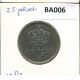 25 PESETAS 1983 SPAIN Coin #BA006.U.A - 25 Peseta