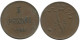 5 PENNIA 1916 FINLAND Coin RUSSIA EMPIRE #AB157.5.U.A - Finlande