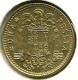 1 PESETA 1975 SPANIEN SPAIN Münze #W10532.2.D.A - 1 Peseta