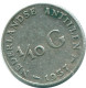 1/10 GULDEN 1957 NIEDERLÄNDISCHE ANTILLEN SILBER Koloniale Münze #NL12144.3.D.A - Niederländische Antillen