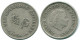 1/4 GULDEN 1954 NETHERLANDS ANTILLES SILVER Colonial Coin #NL10896.4.U.A - Niederländische Antillen