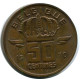 50 CENTIMES 1970 DUTCH Text BÉLGICA BELGIUM Moneda #AZ362.E.A - 50 Cent