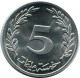 5 MILLIMES 1983 TÚNEZ TUNISIA Moneda #AR230.E.A - Tunisie