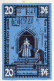 20 PFENNIG 1921 Stadt MERSEBURG Saxony DEUTSCHLAND Notgeld Banknote #PF880 - [11] Local Banknote Issues
