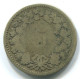 5 CENTIMES 1850 SWITZERLAND Coin #WW1132.U.A - Andere & Zonder Classificatie