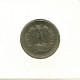 50 PAISE 1977 INDIA Moneda #AY789.E.A - India