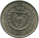 50 MILS 1972 CHIPRE CYPRUS Moneda #AP271.E.A - Zypern