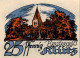 25 PFENNIG 1922 Stadt KLÜTZ Mecklenburg-Schwerin DEUTSCHLAND Notgeld #PG334 - [11] Local Banknote Issues