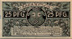 25 PFENNIG 1921 Stadt WITTLICH Rhine DEUTSCHLAND Notgeld Banknote #PG057 - Lokale Ausgaben