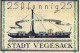 25 PFENNIG 1921 Stadt VEGESACK Bremen UNC DEUTSCHLAND Notgeld Banknote #PH348 - [11] Local Banknote Issues