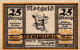 25 PFENNIG 1921 Stadt STOLZENAU Hanover DEUTSCHLAND Notgeld Banknote #PG236 - Lokale Ausgaben