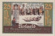 25 PFENNIG 1921 Stadt OBERHOF Thuringia UNC DEUTSCHLAND Notgeld Banknote #PI023 - [11] Emissions Locales