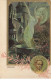 ILLUSTRATEURS AF#DC673 ART NOUVEAU SURREALISME FANTOME FEMME AUX SEINS NUS COMPOSITEUR LORTZING EN MEDAILLON - Voor 1900